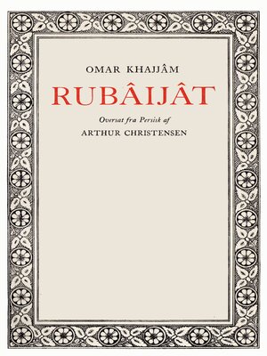 cover image of Rubâijât